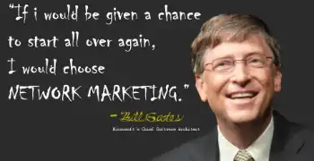 Bill Gates a Network Marketingről